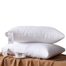 조선호텔베개 마이크로화이바 세탁 가능한 고탄력 베개 코어 5 성급 호텔 학생 기숙사 가정 성인, nanke05+48x74cm 750g 1pc