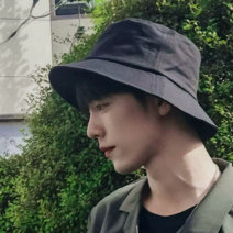 보보니 62cm 심플 무지 빅사이즈 버킷햇