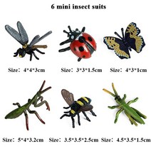 드로잉토퍼 Oenux 야생 농장 Sealife 동물 모델 액션 그림 쥬라기 공룡 인형 미니어처 케이크 Toppers 장난감, [12] pcs