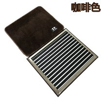 신발바닥 세척기 카펫 사무실 먼지소독기, 업그레이드 버전(브라운 매트)