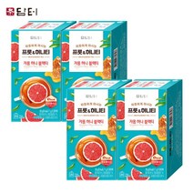 담터 프룻허니티 자몽허니블랙티 20T, 20g, 4개