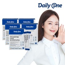 데일리원 전소민 마이크로바이옴 유산균 4세대 생유산균 17종 낙산균 포스트바이오틱스 2000mg 30포, 5통