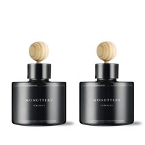 몽때리 세레니테 차량용 방향제 자동차 디퓨저 120ml 1+1, 블랙체리