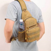 남성 슬링백 밀리터리 수통 크로스백 야외활동 가방