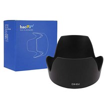 Haoge Bayonet Lens Hood for Canon EF-S 17-55mm f2.8 is USM Lens Replaces Canon EW-83J, 1