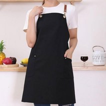 2개 블랙 속건 여름 카페 캠핑용앞치마 X자앞치마 매장 홀앞치마 가드닝앞치마 원예용, 단품, 단품
