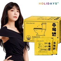 홀리데이즈 상쾌한 쾌변 쑤욱변 400mg x 14포 (2주분), 800mg