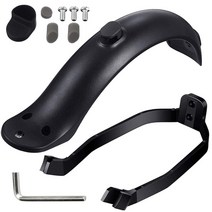 킥보드 타이어 xiaomi m365 m187 pro 전기 스쿠터 펜더 스플래시 6, 펜더와 브래킷