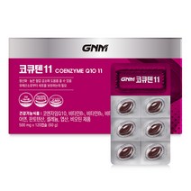 [안국코엔자임] GNM자연의품격 코큐텐11 코엔자임Q10 11, 120정, 1박스
