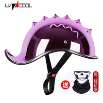 전기 자전거 헬멧 전동 킥보드 안전모 오토바이 오픈 하프 캡 바이크 여름 남녀 공용, 2쏘울 플래티넘 핫핑크