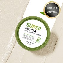 썸바이미 수퍼 말차 포어 클린 클레이 마스크 모공팩 [워시오프+모공+피지+진정], 1개