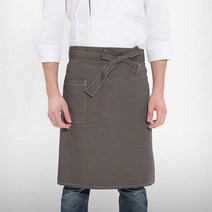 다크카키 남자 쉐프 홀앞치마 허리앞치마 요리 주방 빅사이즈 제과제빵앞치마, 단품, 단품