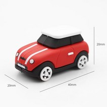BMW MINI 대시보드 미니어처 미니쿠퍼 전용 악세사리 링버튼 버튼장식, 단일사이즈, MINI 자동차 장식품 레드