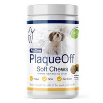 프로덴 소형중형견용 소프트츄 플라그오프, PlaqueOff 소프트 츄어블, 225g 함유-약 90정