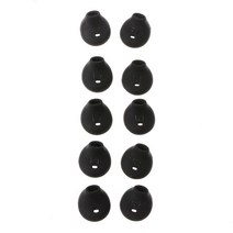 Sony Wi-SP500 용 이어 플러그 삼성 S7 S6 헤드폰 반복적으로 귀마개를 사용하십시오., 검은 색