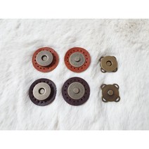 [가방 부자재] 자석단추 모음, A7 / 앤티크 2개