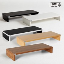 [209ave] 모니터받침대 209애비뉴 500 [블랙], 블랙+아이보리