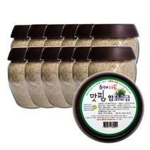 [6형제소금밭] 맛핌 신안 천일염 함초소금 350g 12개, 상세 설명 참조