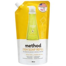 메소드 디쉬 솝 레몬민트 주방세제 리필, 800ml, 1개