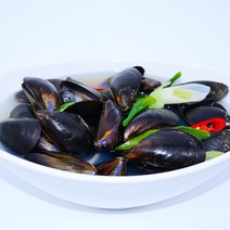 홍합탕 해산물 밀키트 2인분 캠핑, 홍합탕밀키트세트(600g내외)