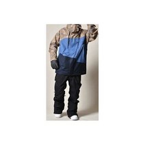 686 보드복 자켓 남성 Geo Insulated Snowboard Jacket (L) Blue Storm Colorblock M0W113-BSTR