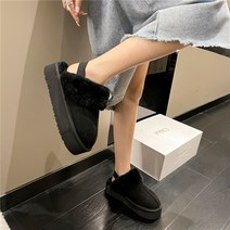 겨울 플러시 코튼 슬리퍼 여성 플랫 슈즈 캐주얼 홈 스웨이드 모피 슬링백 플립 플롭