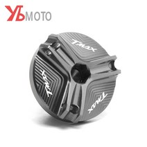 실내 튜닝 차량 몰딩 스티커 인테리어 오토바이 CNC 엔진 오일 캡 볼트 나사 필러 커버 야마하 T-MAX 500 S, 01 TMAX Titanium