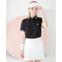 배드바니 실버포인트 반팔티 블랙