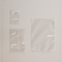 무선 진공포장기 KYS-300 전용 진공팩 비닐포장지 비닐픽 대 중 소, 대 (20장)