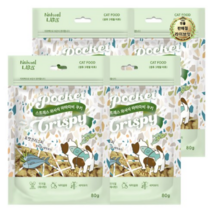 라이브잇 굿데이 포켓 크리스피 고양이간식 비스킷 80g, 8개, 참치 + 새싹보리 맛