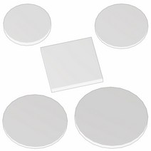 아크릴 거울(원형 4종류/정사각형 1종류)-1000개, 원형 25mm 1000개