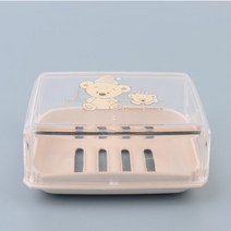 비누 받침대 케이스 뚜껑 물빠짐 건조 거치대 트레이 곽 귀여운 보관 심플한 홀더 받침 욕실 목욕 빨래 휴대용 가성비 튼튼한