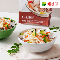 [채선당] 백합 칼국수 밀키트 x 2세트 / 총 4인분