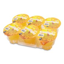 썬라이트 망고맛 푸딩젤리 180ml x 6입 (1팩), 6개입