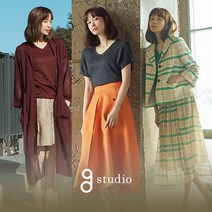 4[최초가89 900원]지스튜디오 22SS뉴프렌치린넨100 니트3종