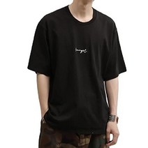 캉콜 반팔티 반팔 오버핏 카라티 반소매 단가라 디셔츠 여름 남여 공용 커플