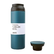 텀블러 스테인레스 휴대용 차 티 키즈 보온 보냉 텀블러 350ml, 블랙