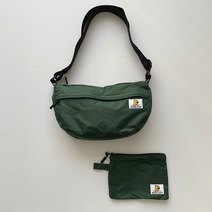 올라운드 파우치 크로스백 2in1 2색상 야외 등산 캠핑 여행 (오디너리비)