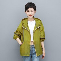 중년여성점퍼 봄 바람막이 할머니 잠바 J13