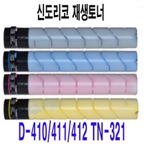 신도리코 D410 D411 D412 D415 D416 TN-321 비정품토너, 1개, 빨강