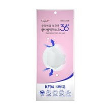 끌라삐엘 KF94 황사 방역 마스크 대형X10개 국산 성인, 1개입, 10개, 흰색