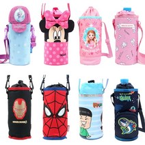 키즈노리 유아동 캐릭터 물병크로스백 모음, 10_물병크로스 아이언맨 헤드