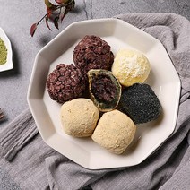 제라헌 [선물세트] 제주 맛집 오메기떡/흑임자/쑥떡/바나나떡/망고떡(각6개씩/총30개), 1