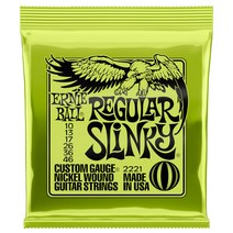 Ernie Ball - Nickel Wound Regular Slinky Electric / 어니볼 일렉기타 스트링 010-046 (P02221), *