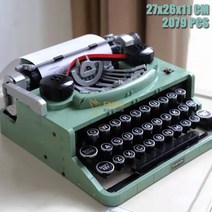 옛날타자기 수동 레트로 타자기 키보드 복고풍 기계식 KW4622, A