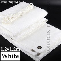 야외 트리이앵글 그늘막 옥상 방수 수영장 사각형 차광막 썬 쉐이드 두꺼운 hdpe 흰색 태양 그늘 그물 hi-quality, 1.2x1.2m