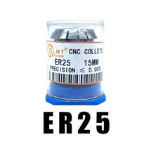 고정밀 0.005mm 스프링 콜릿 ER11 ER16 ER20 ER25 ER32 ER40 에 적합한 조각기 스핀들 CNC 머시닝 센터 1 개, 12mm