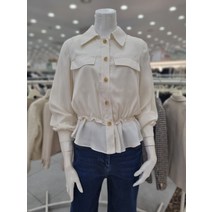 더아이잗 허리 스트링 블라우스 IM3A0BL15600