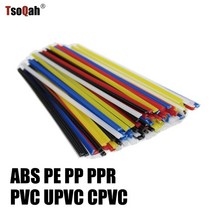 플라스틱 용접봉 ABS PP PE PPR PVC UPVC CPVC 1m 길이 2 개, [06] Blue 1m 2pcs, [03] PP
