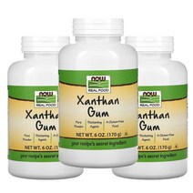 나우푸드 리얼푸드 잔탄검 퓨어파우더 PURE POWDER 6oz 170g 3개